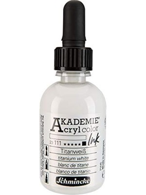 Aydogan's Akademie Akrilik Mürekkep 50 ml 111 Titanium White