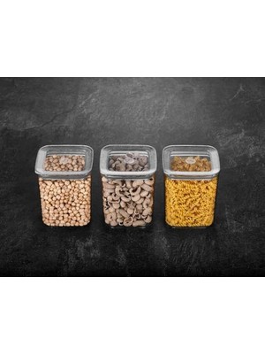 Aydogan's Sude Kare Saklama Kabı, 3X1000 ml