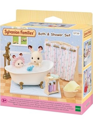 Aydogan's Sylvanian Families Epoch Banyo ve Duş Seti, Oyuncak
