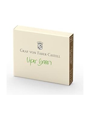 Aydogan's Graf Von Faber-Castell Dolma Kalem Kartuşu 6'lı Yılan Yeşili