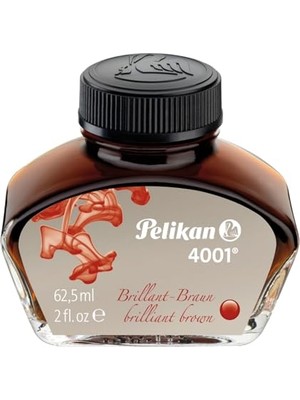 Aydogan's Pelikan Mürekkep Serisi 4001 62,5 ml Kahverengi Mürekkep
