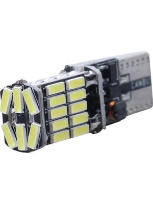 Odea T10 Dipsiz Canbus 26 LED Park LED Geri Vites Ampulü Çok Güçlü Beyaz Işık 2 Adet          [enerji Sınıfı A]