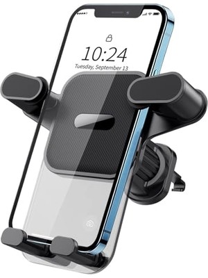 Odea Araç/otomobil Içi Telefon Tutucu Yeni Nesil Kalorifer Peteği/havalandırma Mazgalları/klima Boşluğuna Uygun Telefon Tutucu Yeni Şık Tasarım Iphone 11-16 Pro Max Uygun Tutucu S24-S25 Uygun Tutucu