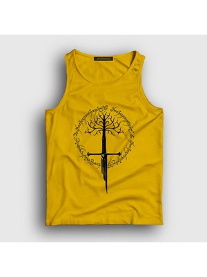 Presmono Unisex Sarı Narsil Yüzüklerin Efendisi The Lord Of The Rings Atlet