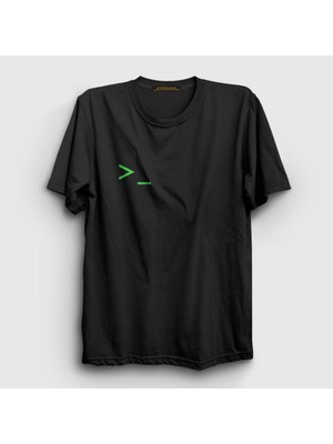 Presmono Unisex Siyah Console Film The Matrix T-Shirt