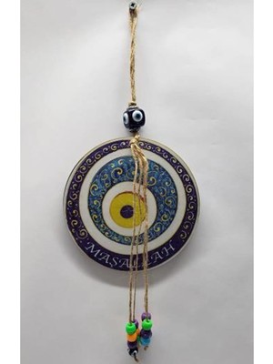 Moontime Alaçatı Dekoratif Maşallah Nazarlık Tasarım Askılık +Hediye