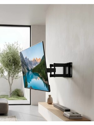 Uslucan Alışveriş Duvara Monte Hareketli Tv Aparatı LED LCD ve Smart Tv Uyumlu