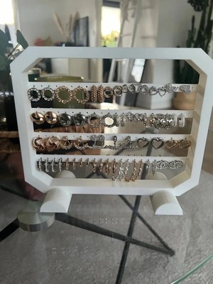 Moontime Alaçatı Küpe Askılığı Takılık Takı Organizeri
