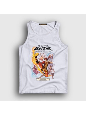 Presmono Unisex Beyaz Search Anime Avatar The Last Airbender Atlet