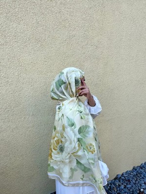 Moontime Alaçatı Desenli Pamuk Soft Şal