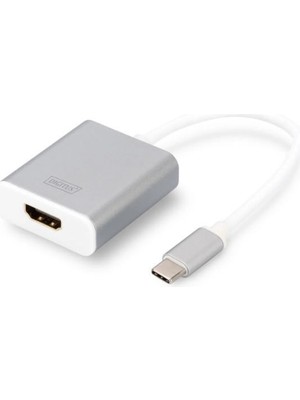 Moontime Alaçatı Digitus DA-70836 USB 3.0 To Hdmı 4K 2160P Grafik Alüminyum Dönüşütürücü Adaptörü