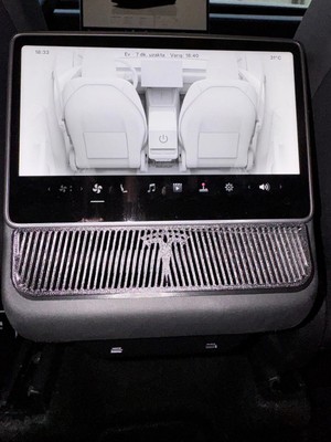 Moontime Alaçatı Tesla Model Y Juniper Arka Havalandırmalar Için Koruma Kapakları - 3'lü Set - Abs Isıya Dayanıklıdır
