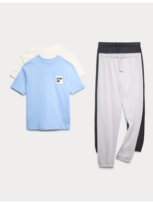 Marks & Spencer Baskılı 2’li Pijama Takımı (6–16 Yaş)