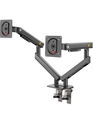 Aydogan's North Bayou Nb Ergonomic F160 17-32" Çift Kol 2-9 kg Amortisörlü Monitör Standı