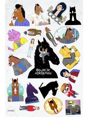 Aydogan's Bojack Horseman Sticker Paketi (20 Adet)