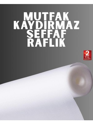 Kesilebilir Şeffaf Raflık Çekmece Kaplaması Mutfak Için
