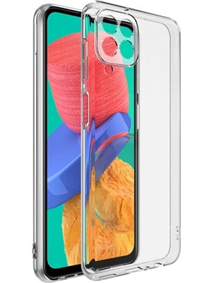 Ally Sm Galaxy M33 5g (SM-M336B) Kılıf Kamera Korumalı Ultra Ince Şeffaf KILIF-(5775)