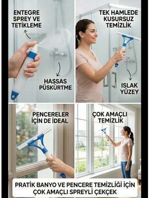 Hbnet Pratik Sprey Mekanizmalı Cam Sileceği