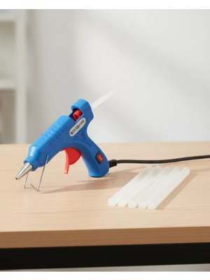 Pratik Kullanımlı 20W Silikon Tabancası 7.5 mm Silikon Uyumlu 5 Adet Hediye Silikon