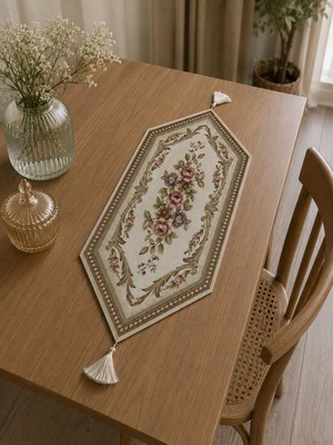 Goblen Dokuma 35 x 85 Püsküllü Runner