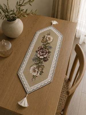 Goblen Dokuma 35 x 85 Püsküllü Runner