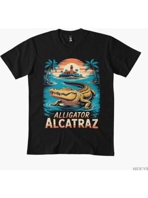 Tarzsokak Komik Meme Florida Everglades Timsah T-Shirt Erkekler Kadınlar Için % 100% Pamuk T Shirt Kısa