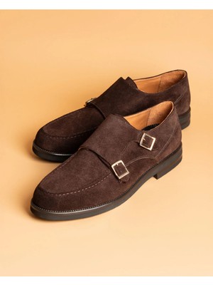 Zerbay Orizaba Suede Deri Kahverengi Erkek Ayakkabı