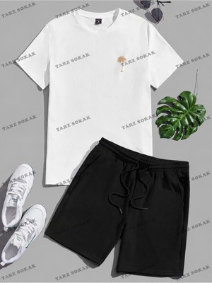 Tarzsokak Alt/üst T-Shirt ve Şort Takımı  Kod ALT155
