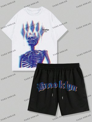 Tarzsokak Alt/üst T-Shirt ve Şort Takımı  Kod ALT169