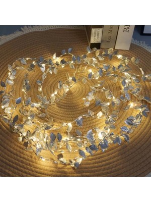 Hace Bazaar 3 Metre Yaldızlı Gümüş LED Işık – Dekoratif Ortam ve Yılbaşı Aydınlatması (4887)