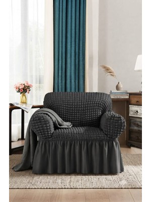UY STYLE Bürümcük Tekli Koltuk Örtüsü ,berjer Kılıfı
