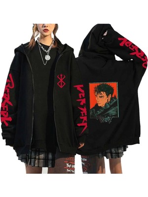 Tarzsokak Berserk Fermuarlı Hoodie MOD42 14627