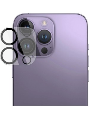 Ankaverse Ally iPhone 15 Pro-15 Pro Max Full Tempered Kamera Lens Koruma CAMI-(5775)