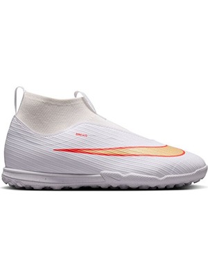 Nike Nıke Jr Mercurıal Superfly 11 Academy Tf Genç Halı Saha Ayakkabısı IO1497-100 Beyaz