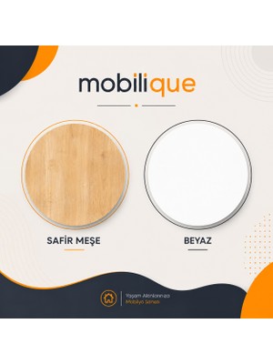 Mobilique Doruk Banyo Dolabı – Kapaklı Çok Amaçlı Havlu ve Depolama Dolabı