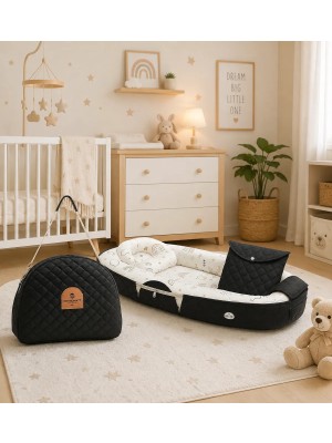 Orthomatt Premium Babynest Taşınabilir Çantalı Bebek Yuvası, Yatağı