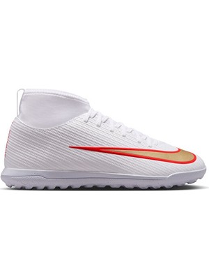 Nike Nıke Jr Mercurıal Superfly 11 Club Tf Genç Halı Saha Ayakkabısı IO1554-100 Beyaz