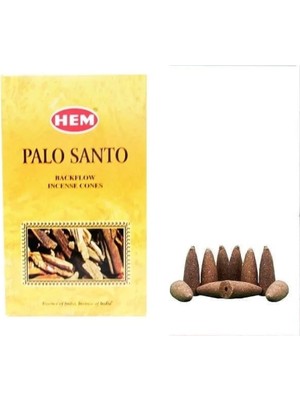 Home Palo Santo Back Flow Cones 10'lu