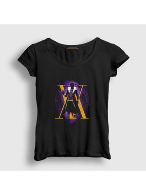 Presmono Kadın Siyah Chrollo Lucilfer V2 Anime Hunter x Hunter T-Shirt