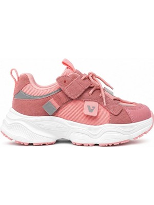 Vicco Ceni Basic Kız Çocuk Cırtlı Bağcıklı Rahat Konforlu Sneaker Spor Ayakkabı