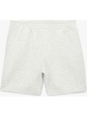 Koton Beli Lastikli Cep Detaylı Rahat Kalıp Basic Spor Şort