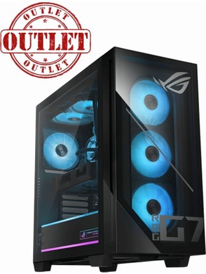 Asus Rog Intel Core Ultra 7 265KF G700TF-05225F100W-K0316 32GB 1tb+1tb Rtx 5060TI Dual 8gb W11HOME 600W Gaming Masaüstü Bilgisayar