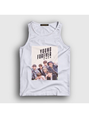 Presmono Unisex Beyaz Young Forever K-Pop Monsta X Atlet
