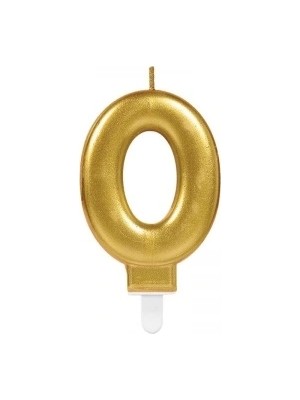 ALK 0 Rakam Mum Gold Renk