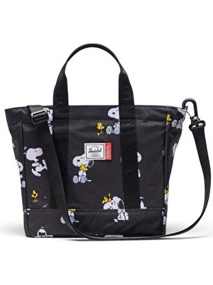 Herschel Peanuts Omuz Çantası-En: 27,3 Cm, Boy: 26,4 Cm, Derinlik: 10,16 cm 11824-07757 Siyah