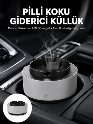 ALK Kül Tablası Hava Temizleyici Araç Akıllı Küllük Duman Temizleyici
