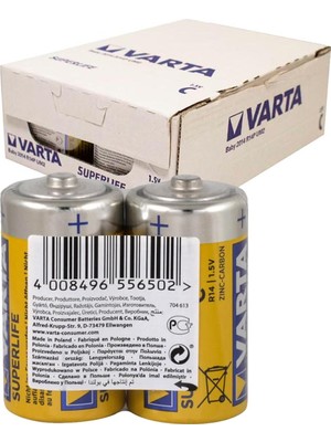 VARTA-R14 C Boy Pil Superlife 24LÜ Paket