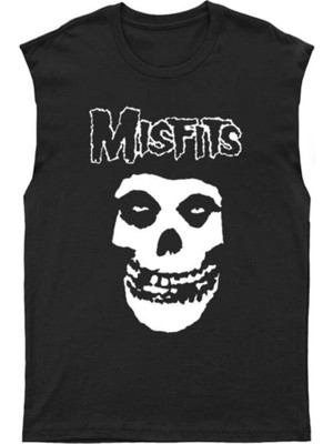 Tarzsokak Misfits Kesik Kol Tişört Kolsuz T-Shirt BKT5688