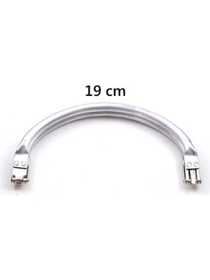 Gizli Metal Oval Çanta Bursu – 19 cm - Metal Çanta Aparatı Çanta Aksesuarı