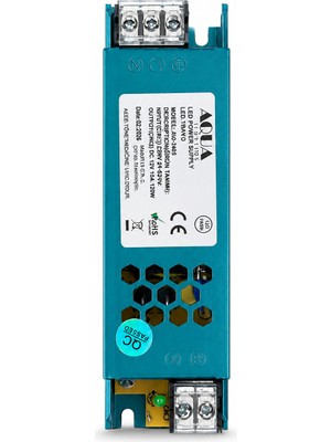 2 Adet Edson Aqua Au 1543 Süper Slim 10A LED Trafosu 12V 120W